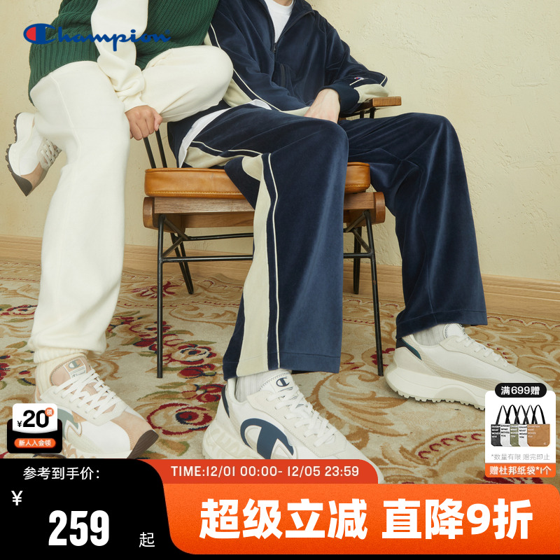 Champion冠军24春休闲情侣阿甘鞋