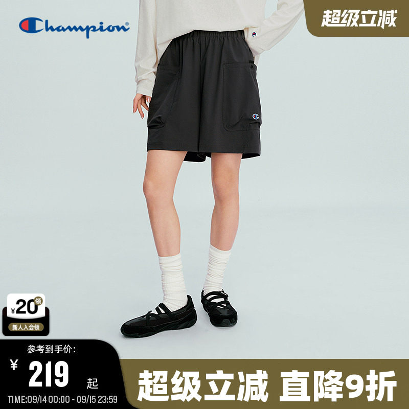 Champion休闲工装风短裤女款										