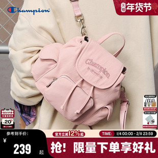 Champion冠军小型双肩包2026春季新款迷你墩墩包女潮流书包男背包