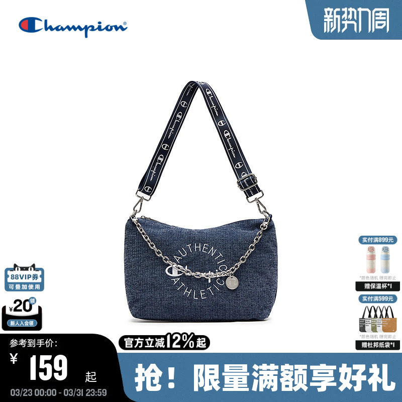 Champion冠军单肩包25秋冬新款幸运饼干包女款时尚潮流链条斜挎包