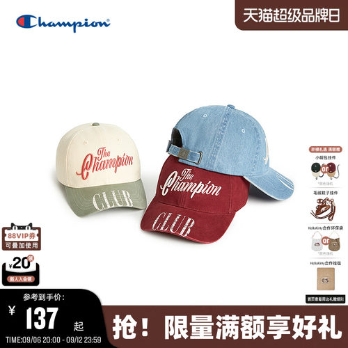 Champion冠军俱乐部帽鸭舌帽
