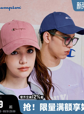 Champion冠军棒球帽25秋冬新款V脸帽情侣男女运动休闲鸭舌帽遮阳