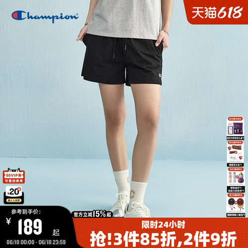 Champion冠军直筒运动短裤