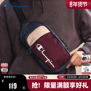 Champion冠军单肩包男2025秋冬新款女情侣休闲潮流户外通勤斜挎包