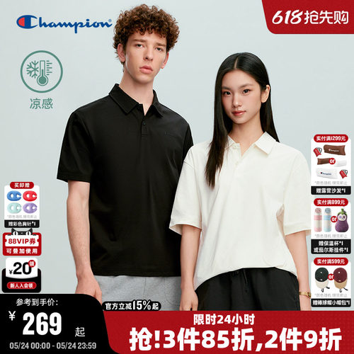 Champion冠军短袖POLO衫