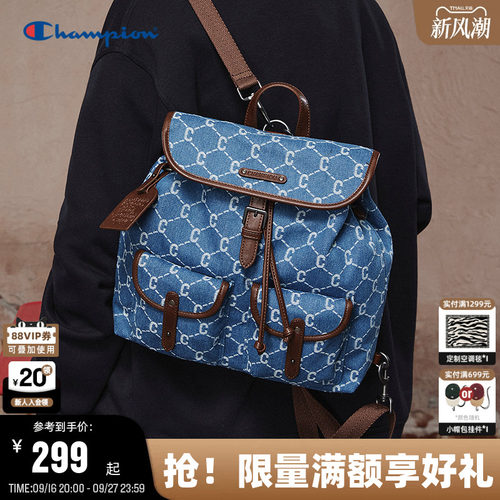 Champion冠军老花双肩包