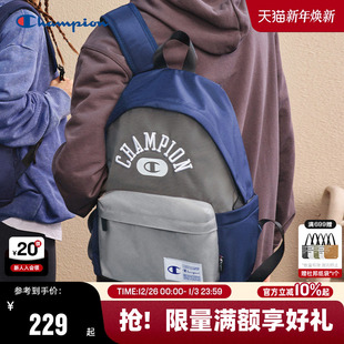 Champion冠军双肩包25秋冬季 男运动休闲背包女大容量校园书包 新款