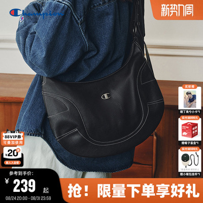 Champion冠军单肩包月牙hobo包