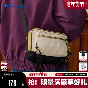 Champion冠军单肩包2026春季新款漫野小方包男女情侣休闲潮流斜挎