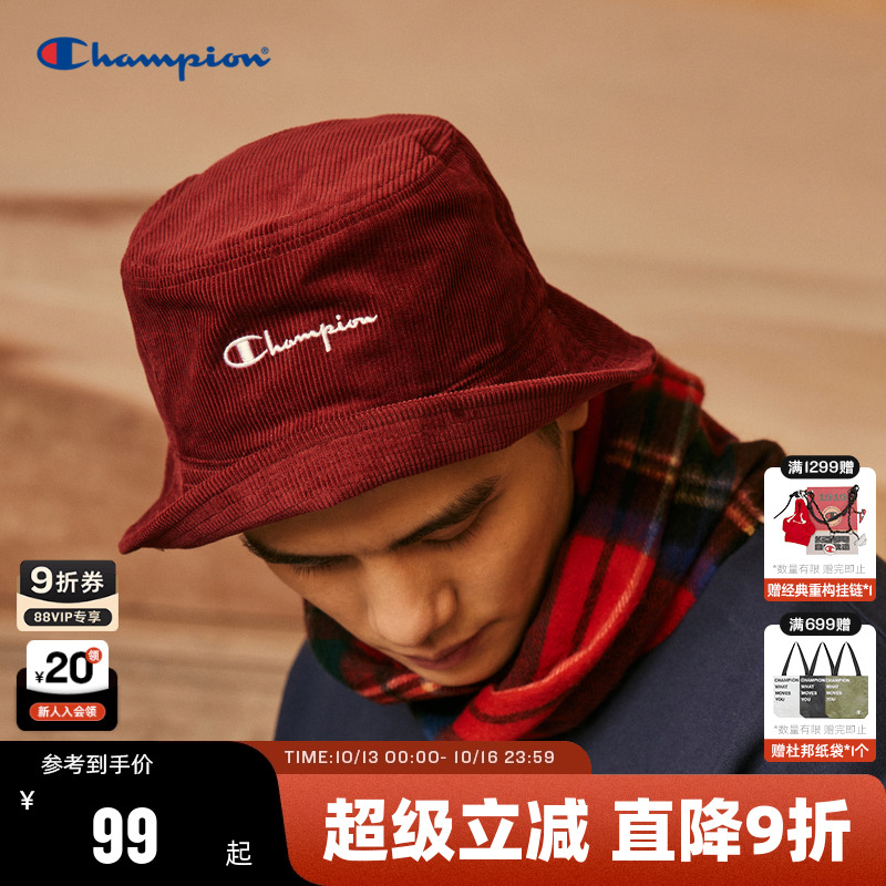 Champion冠军渔夫帽灯芯绒