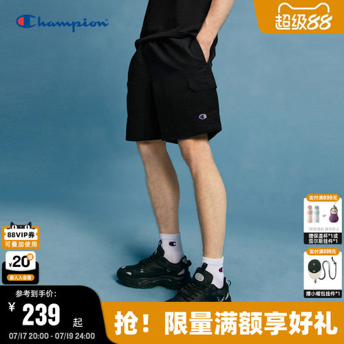 Champion冠军工装休闲短裤