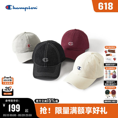 Champion冠军美式鸭舌帽