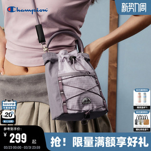 Champion冠军斜挎包26春季新款女轻便休闲小型水桶包男户外单肩包