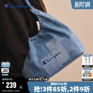 Champion冠军单肩包腋下包春季潮流休闲户外通勤托特包女时尚背包