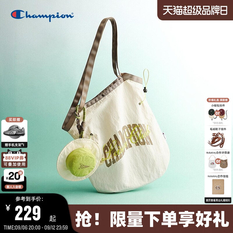 Champion冠军轻量化单肩包图片