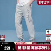 刺绣潮流灰色直筒长裤 Champion冠军休闲裤 运动 季 美式 男卫裤 春秋款