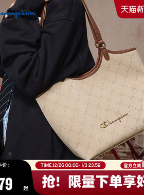 Champion冠军托特包25秋冬新款女大容量菜篮子包包高级通勤单肩包