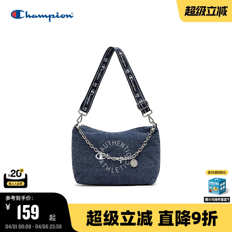 Champion冠军单肩包25秋冬新款幸运饼干包女款时尚潮流链条斜挎包