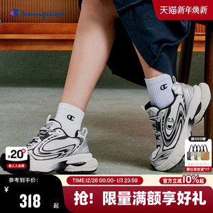 wave休闲潮牌男 引力波S Champion冠军复古跑鞋 秋冬休闲运动鞋