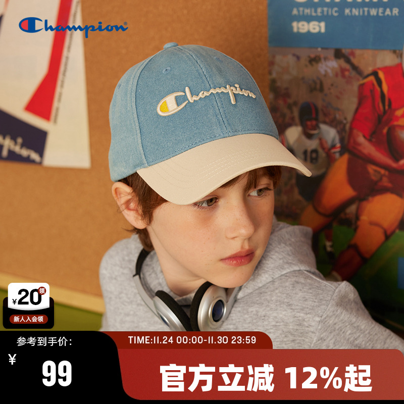 Champion冠军儿童美拉德棒球帽