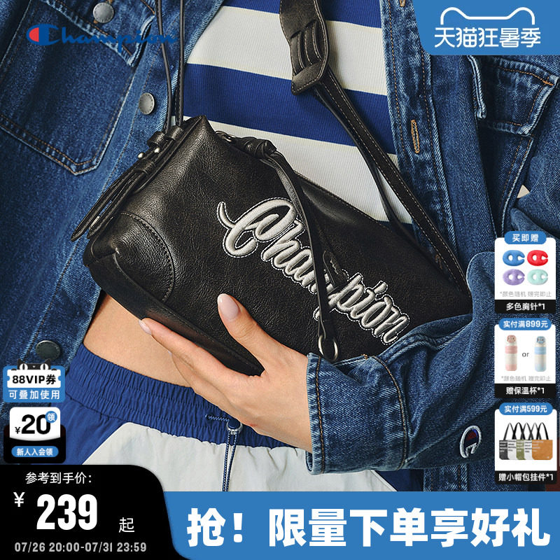 Champion冠军单肩hobo枕头包
