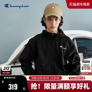 开衫 Champion冠军情侣轻薄外套春秋复古夹克男休闲工装 潮牌美式