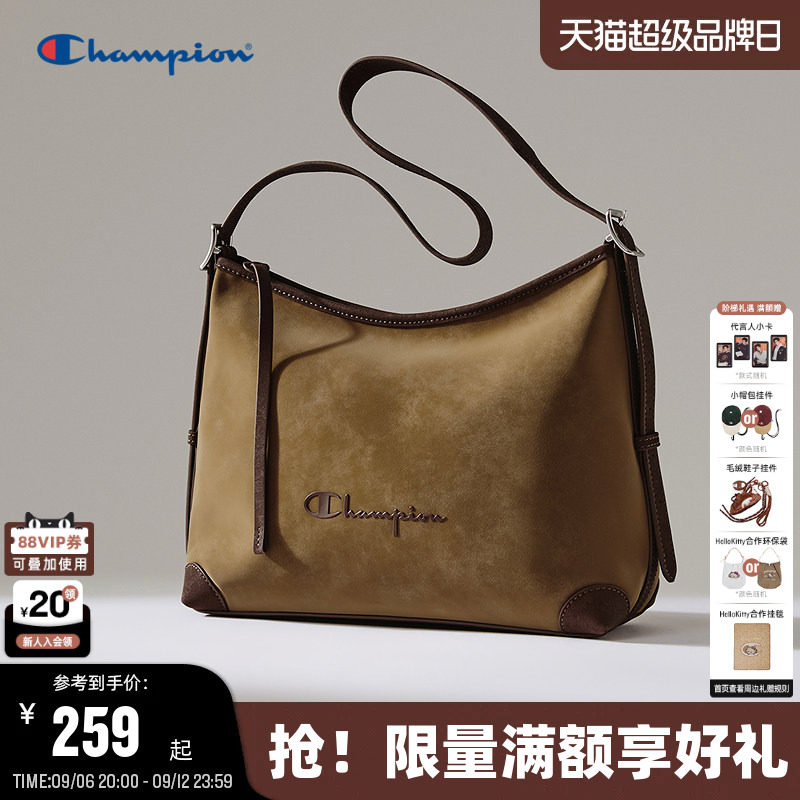 Champion冠军高级质感hobo包图片