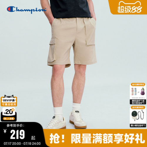 Champion冠军工装风短裤