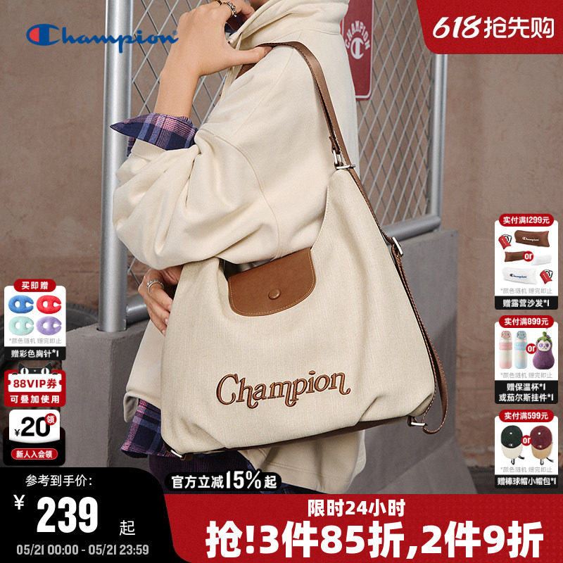 Champion冠军单肩包26夏季新款女通勤腋下流浪包大容量休闲hobo包