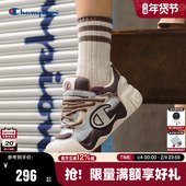 25秋冬新款 膨膨大头鞋 女红色休闲鞋 Champion冠军面包鞋 男厚底板鞋