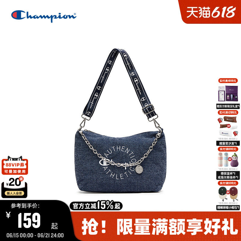 Champion冠军单肩包25秋冬新款幸运饼干包女款时尚潮流链条斜挎包