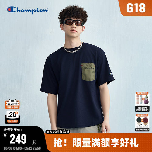 Champion冠军宽松短袖T恤