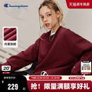 印花加厚红色圣诞 休闲上衣美式 Champion冠军加绒卫衣女秋季 新款