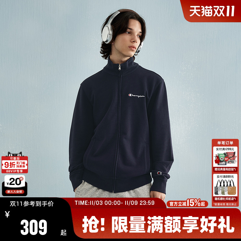 Champion冠军开襟卫衣男