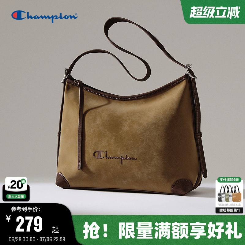 Champion冠军腋下单肩包26夏季新款女高级质感hobo包大容量斜挎包