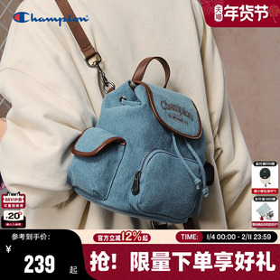 Champion冠军小型双肩包26春季新款迷你墩墩包女时尚背包男运动包