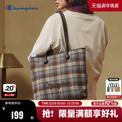 Champion冠军复古托特包