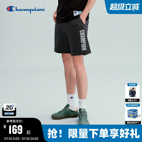 Champion休闲运动短裤男款