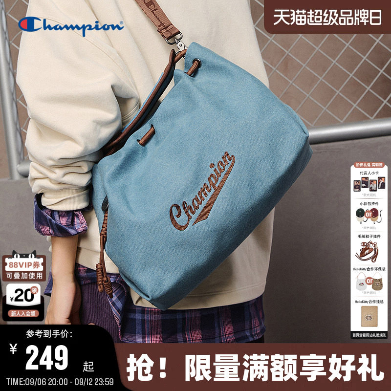Champion冠军大容量单肩包图片