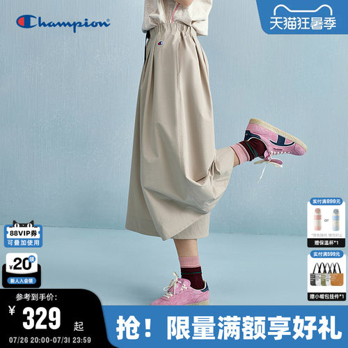 Champion冠军休闲工装阔腿裤