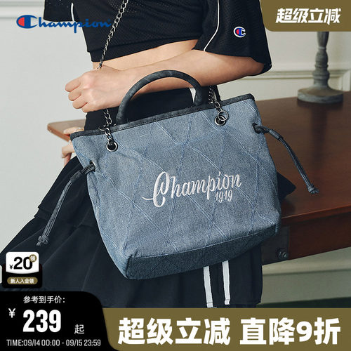 Champion冠军腋下抽绳单肩包
