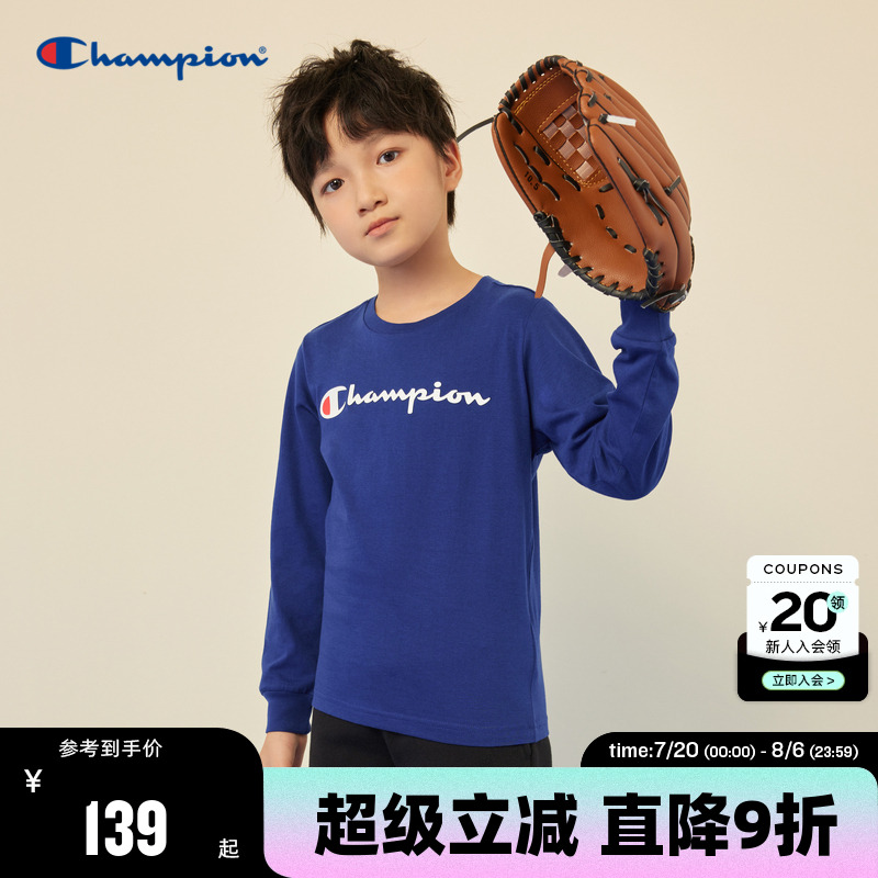 冠军长袖T恤CHAMPION童装