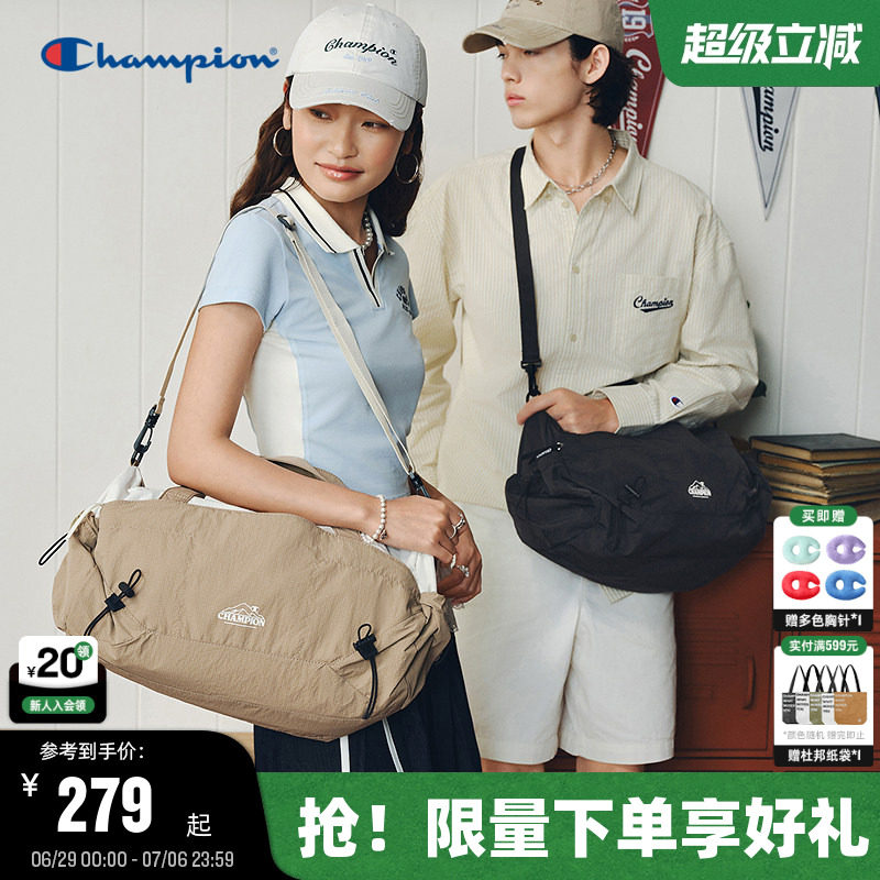 Champion冠军大容量单肩斜挎包
