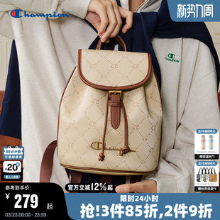 Champion冠军双肩包2026春季新款女轻便小型书包通勤背包男旅行包