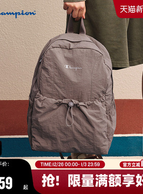 Champion冠军双肩包女2025秋冬新款书包男户外背包校园轻便通勤包