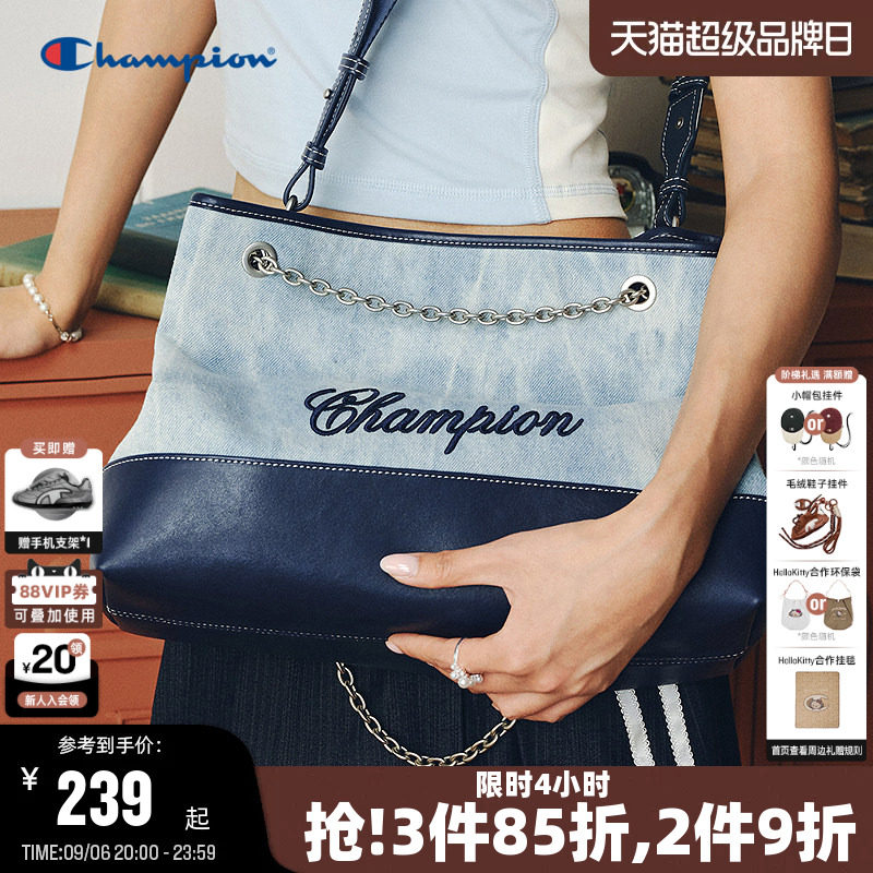 Champion冠军大容量单肩包图片