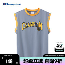 Champion冠军男童装儿童篮球运动球衣背心T恤2025夏季新款