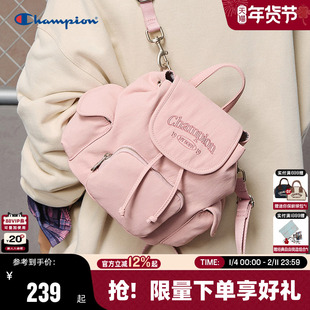 Champion冠军小型双肩包2026春季新款迷你墩墩包女潮流书包男背包