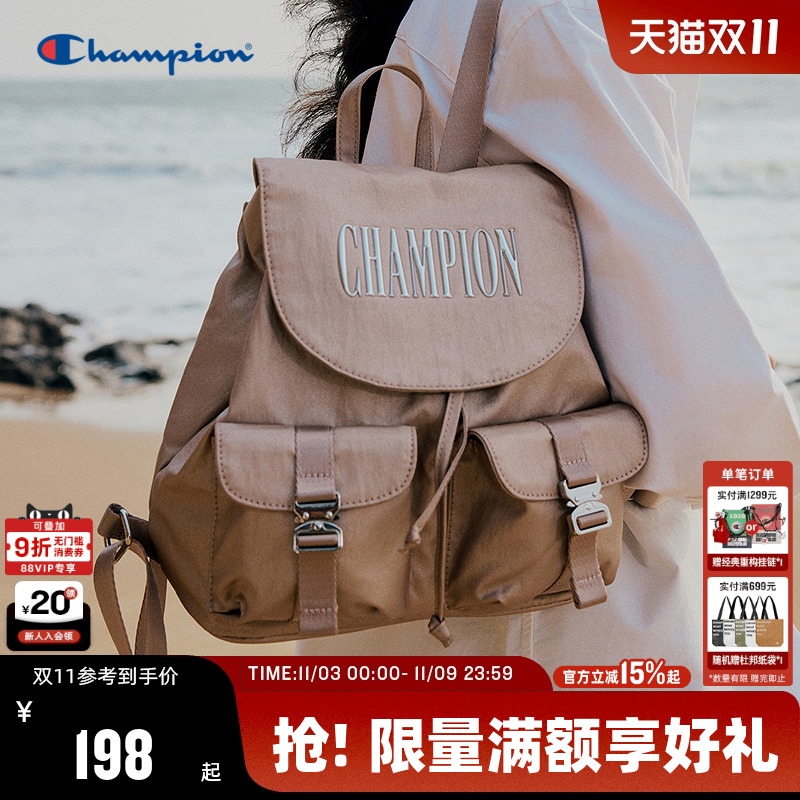 Champion冠军情侣休闲双肩包