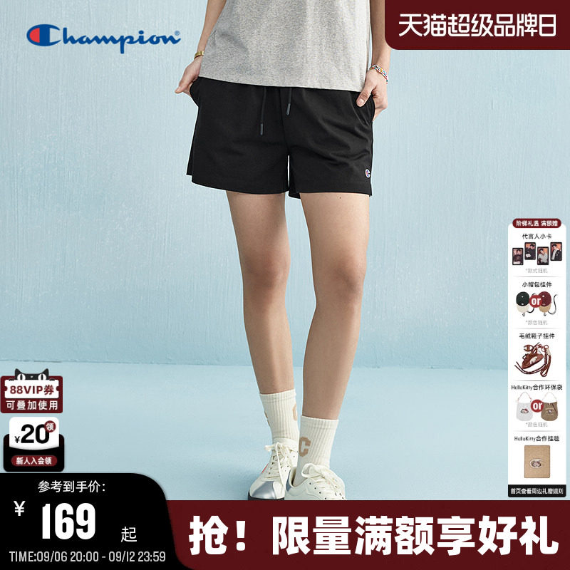 Champion冠军直筒运动短裤图片